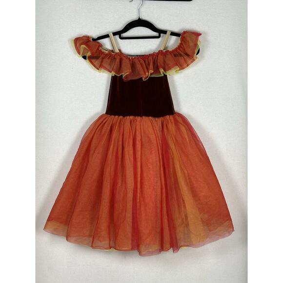 Vintage Dance Costume Ballet Fall Halloween Princess Outfit Size Child Medium - Picture 2 of 8